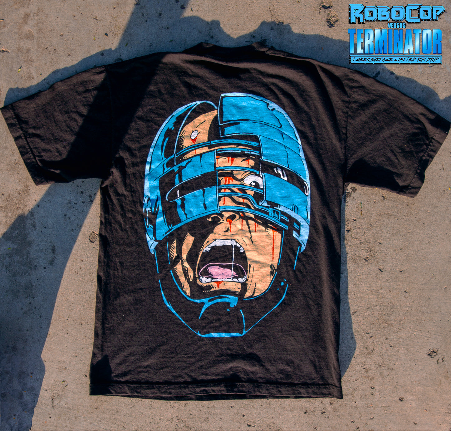 ROBOCOP VS TERMINATOR - T-SHIRT
