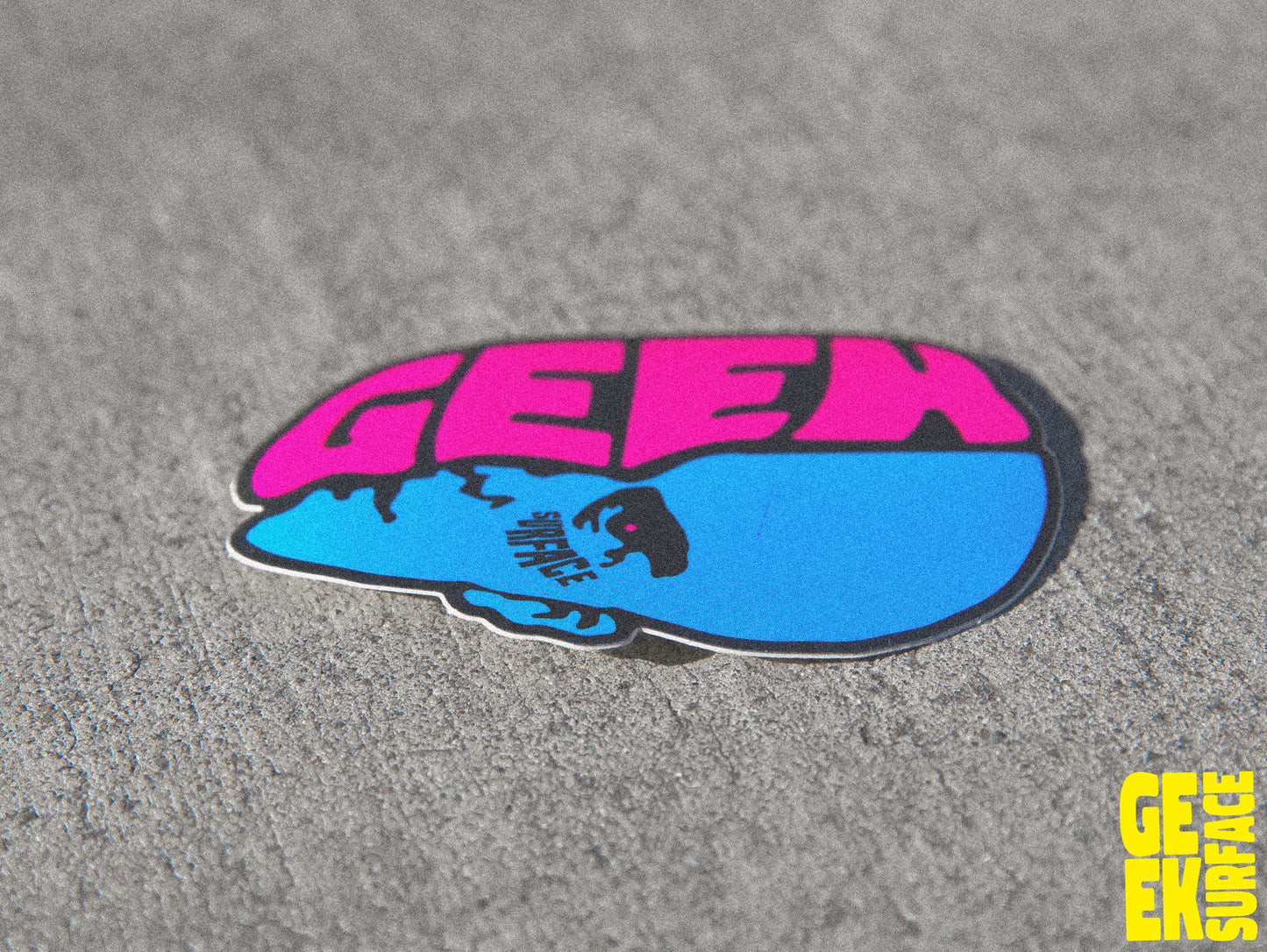 GEEK SURFACE LOGO - STICKER
