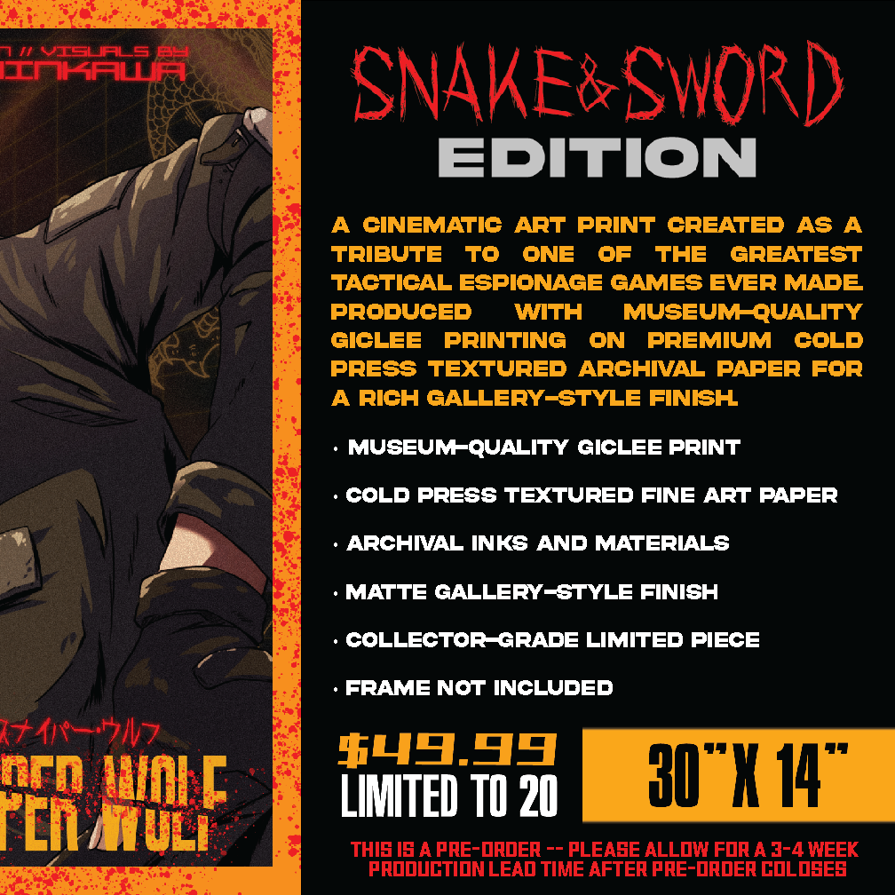 Kill-Snake: Collector's Edition Poster Art Print