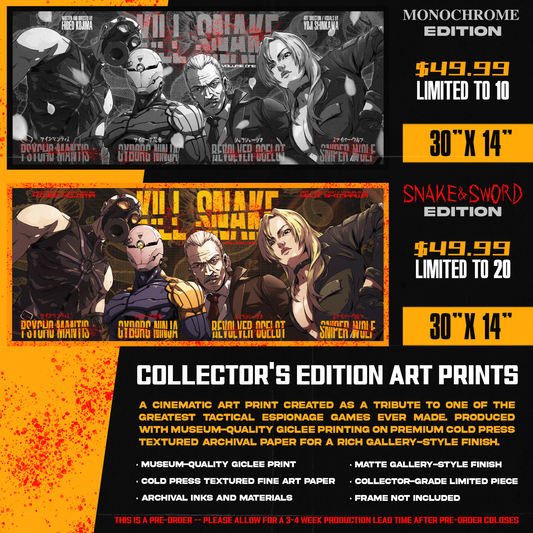 Kill-Snake: Collector's Edition Poster Art Print