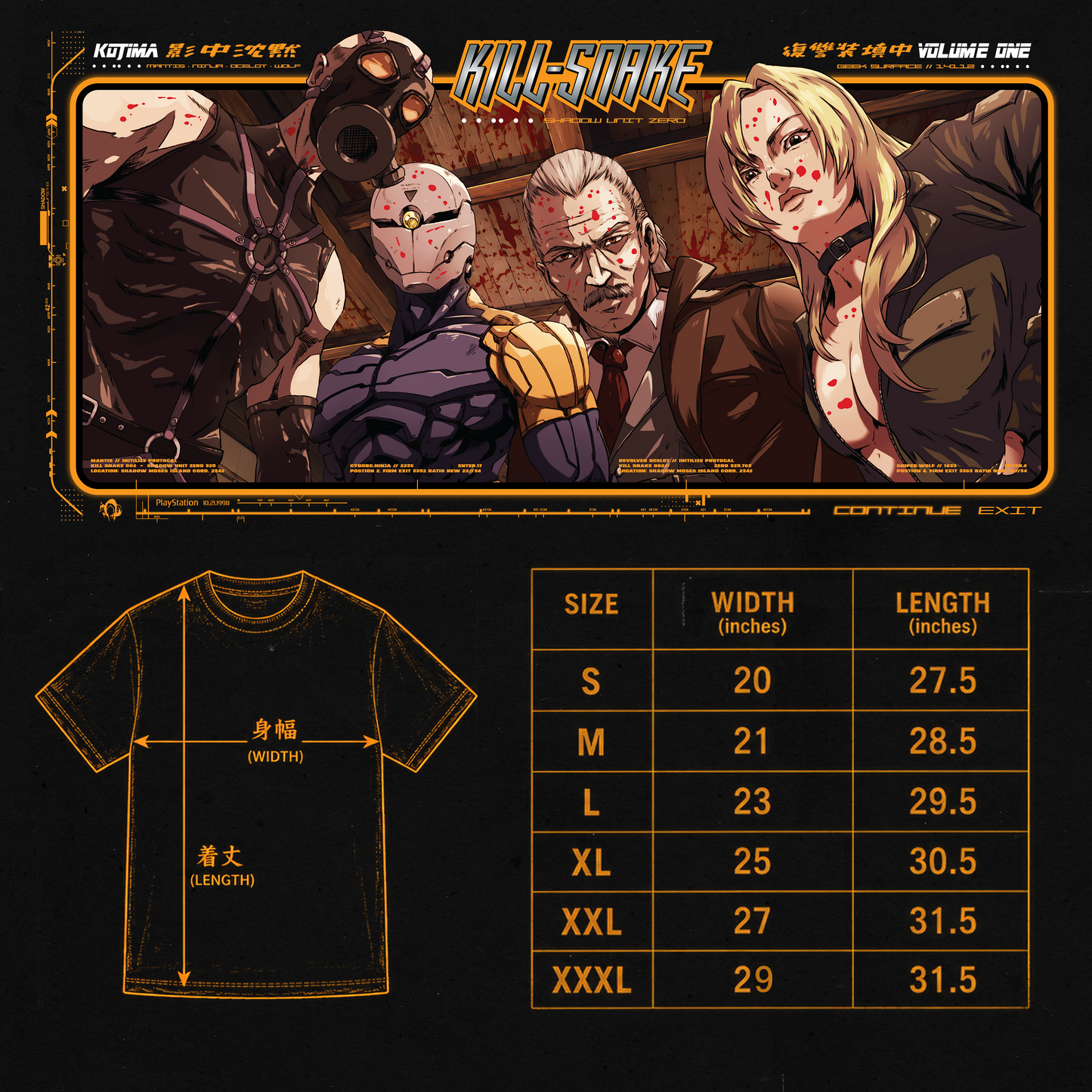 KILL-SNAKE T-SHIRT