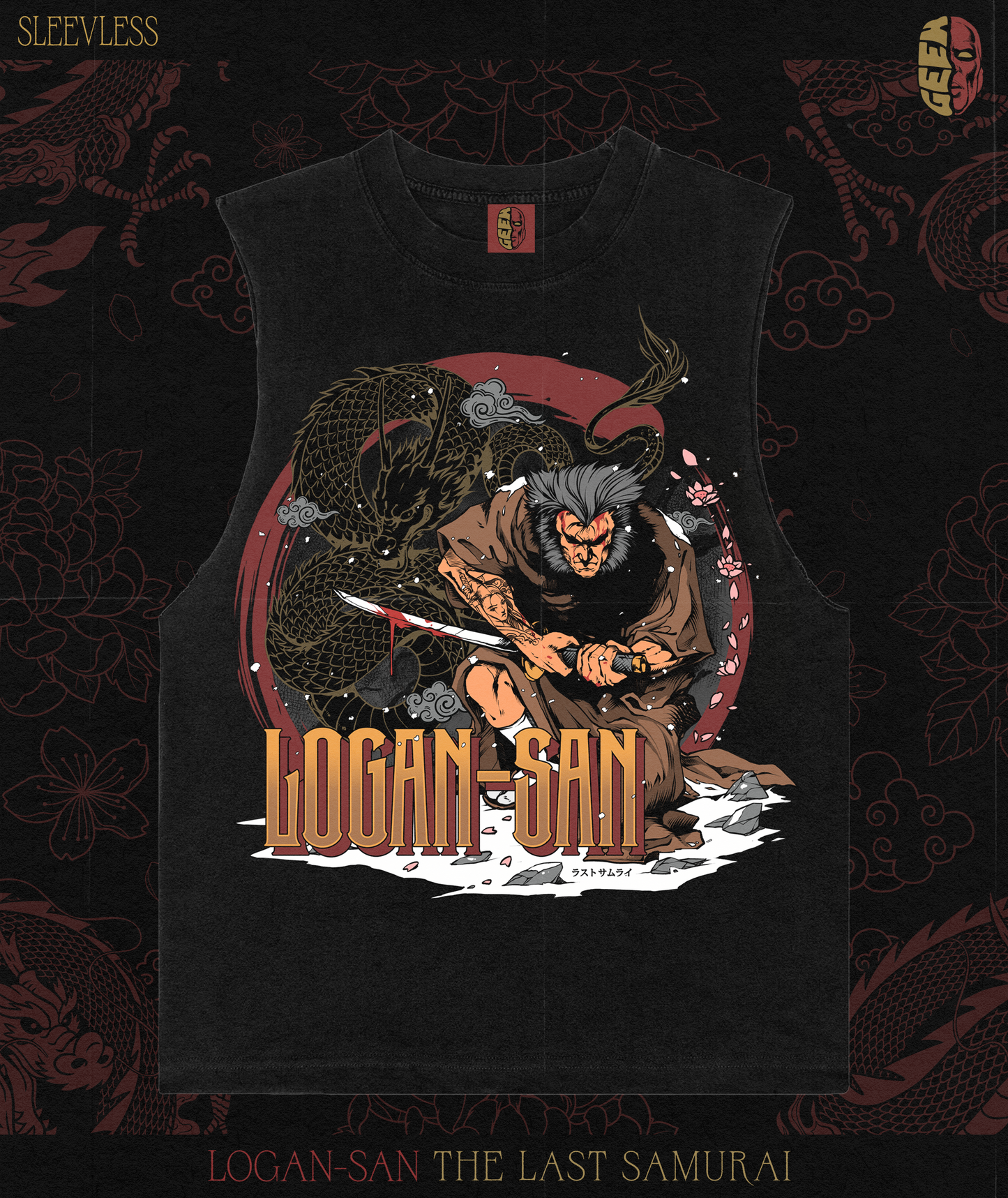 LOGAN-SAN: THE LAST SAMURAI - T-SHIRT