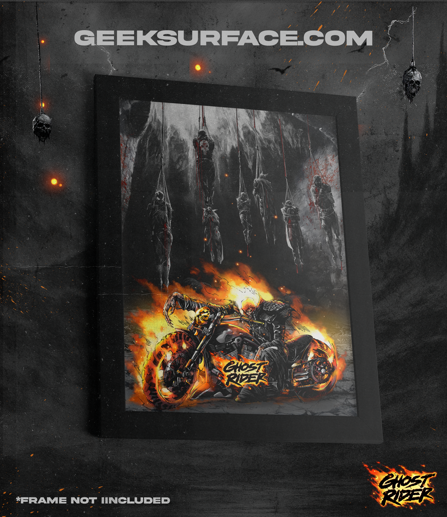 GHOST RIDER | Collector’s Fine Art Print | 18" × 24"